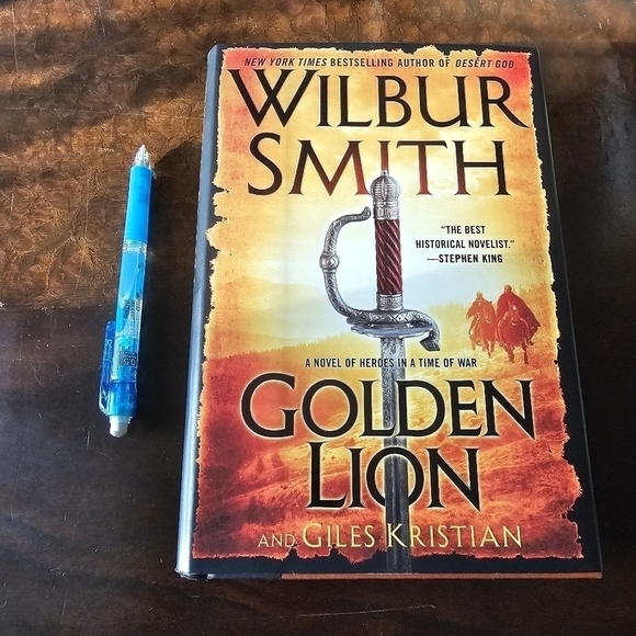 Golden Lion Novel by Giles Kristian and Wilbur Smith, Hardcover, Pre-owned - Picture 2 of 6